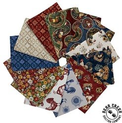 Rule the Roost Fat Quarter Bundle by QT Fabrics Rule the Roost Fat Quarter Bundle by QT Fabrics