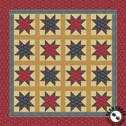 Liberty Hill - Stars For Liberty Free Quilt Pattern by Benartex Liberty Hill - Stars For Liberty Free Quilt Pattern by Benartex