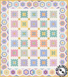 Almost a Flower Garden Free Quilt Pattern