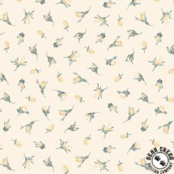 Maywood Studio La Fleur Flannel Buds Yellow Maywood Studio La Fleur Flannel Buds Yellow
