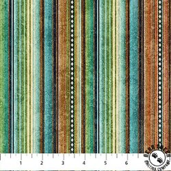 Northcott Stonehenge Sedona Spirit Plain Stripe Beige Multi