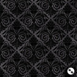 P&B Textiles Morning Treat Tonal Damask Black P&B Textiles Morning Treat Tonal Damask Black