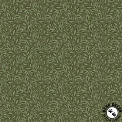 Riley Blake Designs Juju's Petals Leaves Green