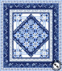 Blooming Blue Free Quilt Pattern