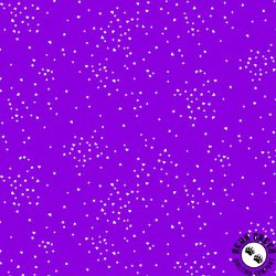 Andover Fabrics Heart Stars Dark Purple