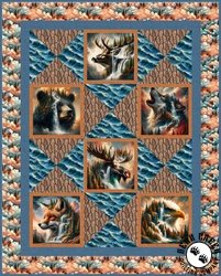 Wilderness Song Call of the Wild Free Quilt Pattern