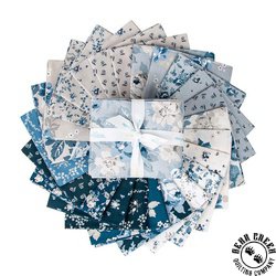 Serenity Blues Fat Quarter Bundle by Riley Blake Designs