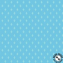 Andover Fabrics Plain and Simple Flower Pin Aquamarine Andover Fabrics Plain and Simple Flower Pin Aquamarine
