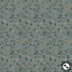 Maywood Studio Dark and Stormy Floral Vine Blue Maywood Studio Dark and Stormy Floral Vine Blue