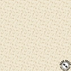 Marcus Fabrics Grace Elizabeth Swirl Cream Marcus Fabrics Grace Elizabeth Swirl Cream
