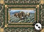 Where The Buffalo Roam Free Quilt Pattern by Quilting Treasures