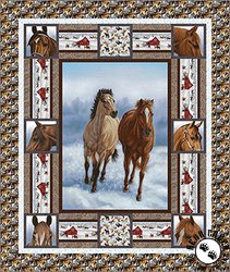 Horse Whisperer Free Quilt and Pillow Pattern Horse Whisperer Free Quilt and Pillow Pattern