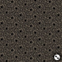 Andover Fabrics Bridgeport Tumbling Squares Black