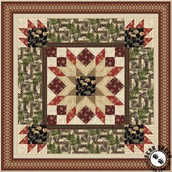 Living Lodge - Woodland Star Free Quilt Pattern by Benartex