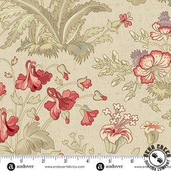 Andover Fabrics Forest Glen 108 Inch Wide Backing Fabric Highlands Fog Mist