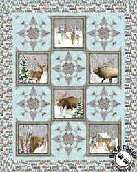 Snowy Woods II Free Quilt Pattern