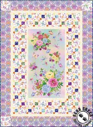 Gossamer Garden I Free Quilt Pattern