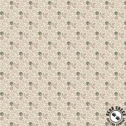 Marcus Fabrics Flower Garden Berry Vine Cream