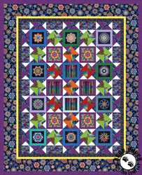 Fractal Flowers II Free Quilt Pattern
