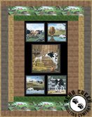 Farm Life - Curious Cows Free Quilt Pattern by Elizabeth's Studio