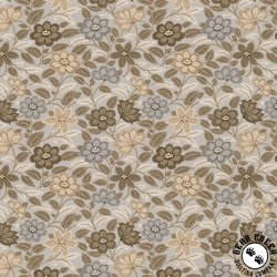 Andover Fabrics Night Blooms Fog