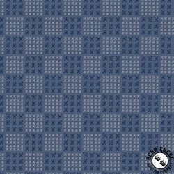 Andover Fabrics Conway Cottage Flower Box Blue