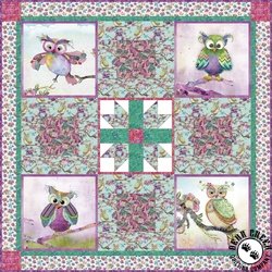 Boho Owls Free Quilt Pattern Boho Owls Free Quilt Pattern