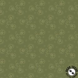 Marcus Fabrics Dandy Pansies Rustling Green Marcus Fabrics Dandy Pansies Rustling Green