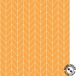 Maywood Studio Kimberbell Basics Chevron Orange