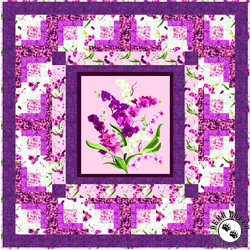 Orchid Fancy Free Quilt Pattern Orchid Fancy Free Quilt Pattern