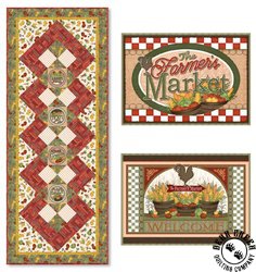 Farmer's Market Free Table Set Pattern by Quilting Treasures