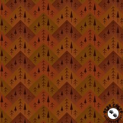 Henry Glass The Mountains are Calling Tree Mountain Zig Zag Rust Henry Glass The Mountains are Calling Tree Mountain Zig Zag Rust