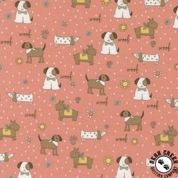 Moda Lucky Puppy Parade Flower