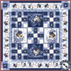 Home To Roost Free Quilt Pattern