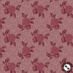 Andover Fabrics Dahlia Crab Apple Wine