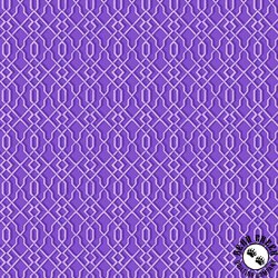 Michael Miller Fabrics Wisteria Lane Trellis Grape