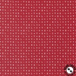 Moda Love Blooms L-O-V-E Rose Moda Love Blooms L-O-V-E Rose