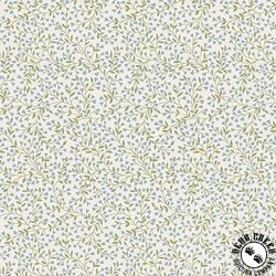 Andover Fabrics Petite Fleur Vine Blue Andover Fabrics Petite Fleur Vine Blue