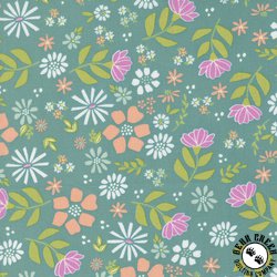 Moda Laguna Sunrise Wild Rose Teal