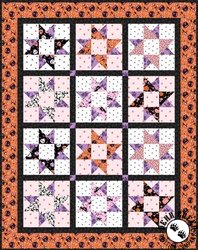 Ghostly Greetings Spellbound Free Quilt Pattern
