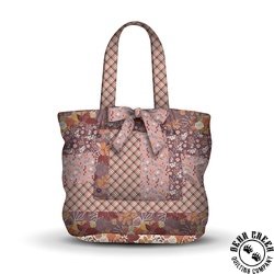 Riley Blake Designs Evening on the Prairie Tote Panel Grape