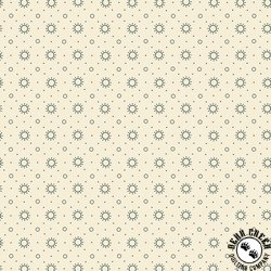 Henry Glass Buttercream and Brickle Bits Radiant Circles Cream Henry Glass Buttercream and Brickle Bits Radiant Circles Cream