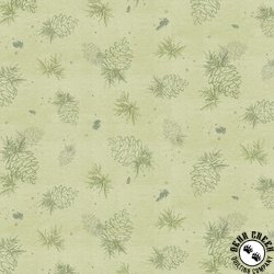 P&B Textiles Lodge Life Pinecone Linework Toss Light Green P&B Textiles Lodge Life Pinecone Linework Toss Light Green