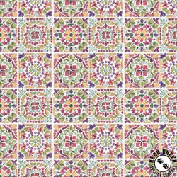 Clothworks Wine Tasting Tile Multi Color