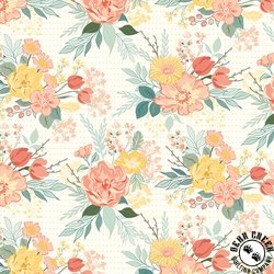 Riley Blake Designs New Beginnings Main Cream Riley Blake Designs New Beginnings Main Cream