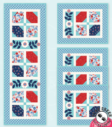 Kimberbell Star Spangled Beauty Free Quilt Pattern