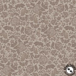 Studio E Fabrics Art of Midnight Floral Damask Taupe