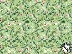 Maywood Studio Kimberbell A Quilty Little Christmas Ornaments Green
