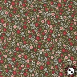 Moda Berry And Pine Christmas Posies Wintergreen Moda Berry And Pine Christmas Posies Wintergreen