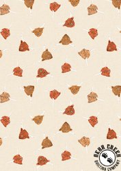 Lewis and Irene Fabrics Highlands Cows Light Cream Lewis and Irene Fabrics Highlands Cows Light Cream